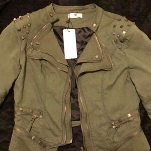 Olive green jacket
